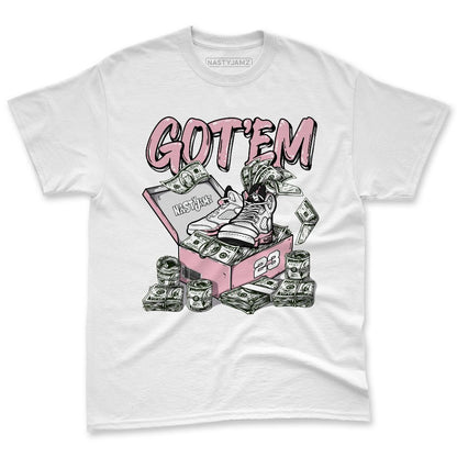 Medium-Soft-Pink-5s-NastyJamz-Premium-T-Shirt-Match-Dollar-Sneaker-Box