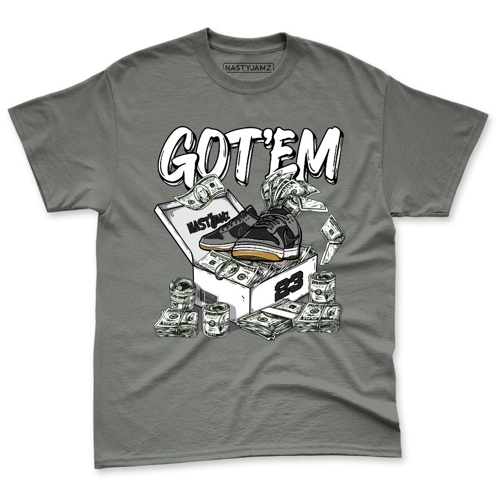 SB-Dunk-Dark-Smoke-Grey-NastyJamz-Premium-T-Shirt-Match-Dollar-Sneaker-Box