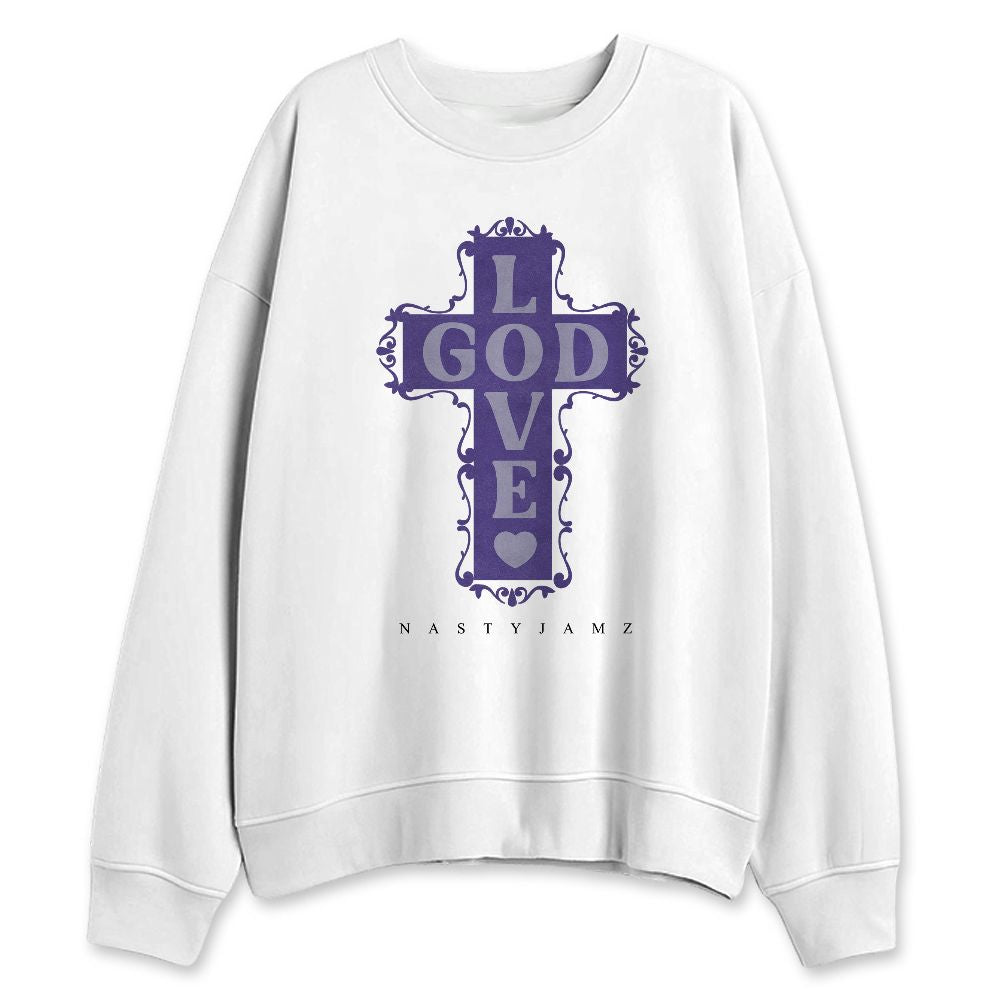 Dunk-Low-Plum-Purple-Red-NastyJamz-Sweatshirt-Match-God-Love