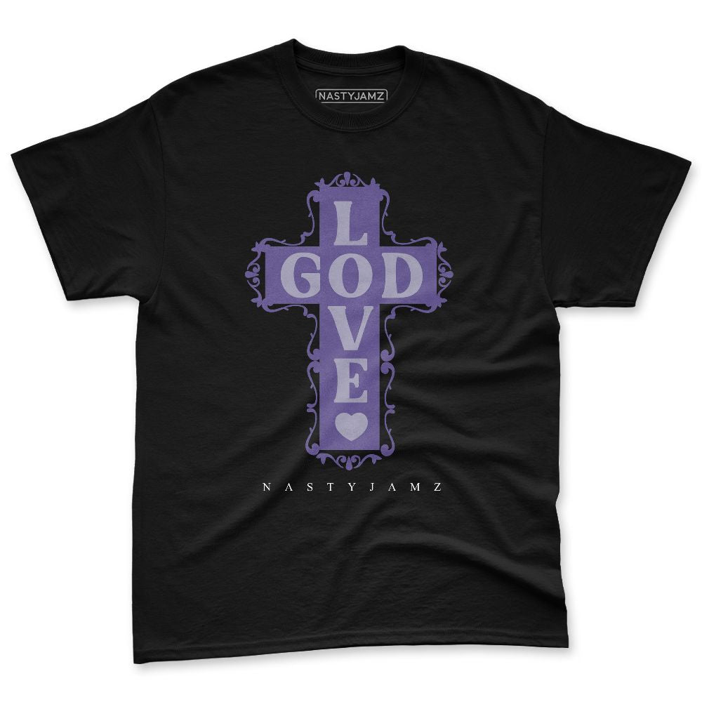 Dunk-Low-Plum-Purple-Red-NastyJamz-Premium-T-Shirt-Match-God-Love