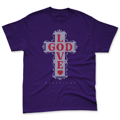 Dunk-Low-Plum-Purple-Red-NastyJamz-Premium-T-Shirt-Match-God-Love