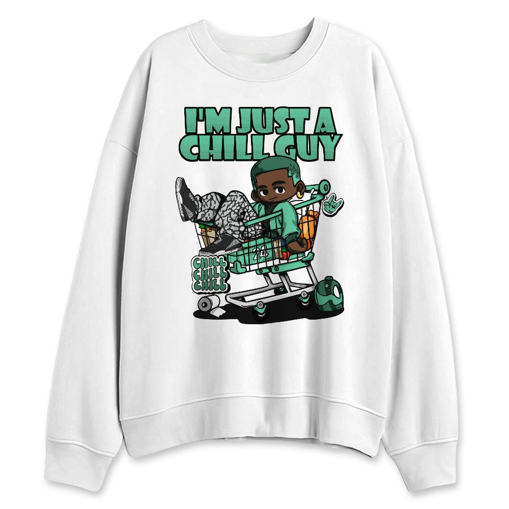 Green-Glow-3s-NastyJamz-Sweatshirt-Match-Chill-Guy-Sneaker