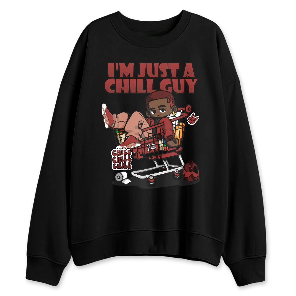 Dune-Red-13s-NastyJamz-Sweatshirt-Match-Chill-Guy-Sneaker