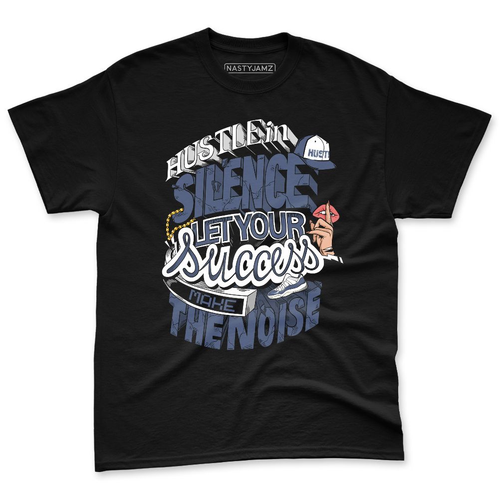 Low-Diffused-Blue-11s-NastyJamz-Premium-T-Shirt-Match-Hustle-Silence