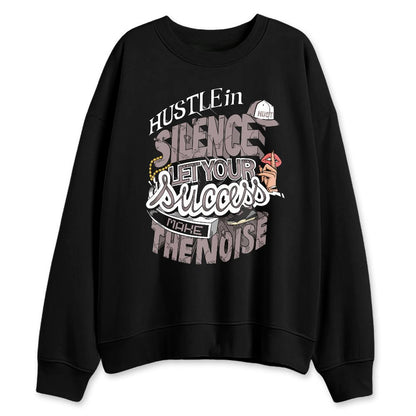 Black-Violet-Ore-3s-NastyJamz-Sweatshirt-Match-Hustle-Silence
