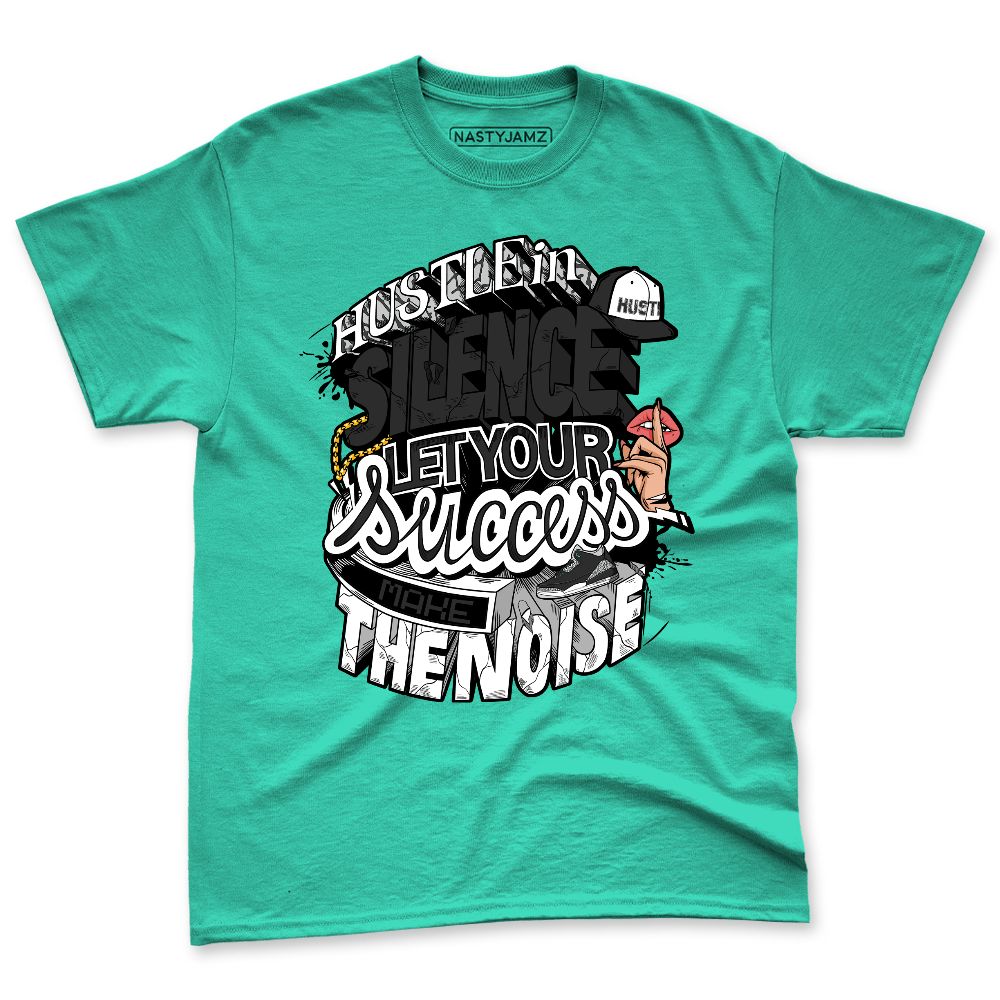 Green-Glow-3s-NastyJamz-Premium-T-Shirt-Match-Hustle-Silence