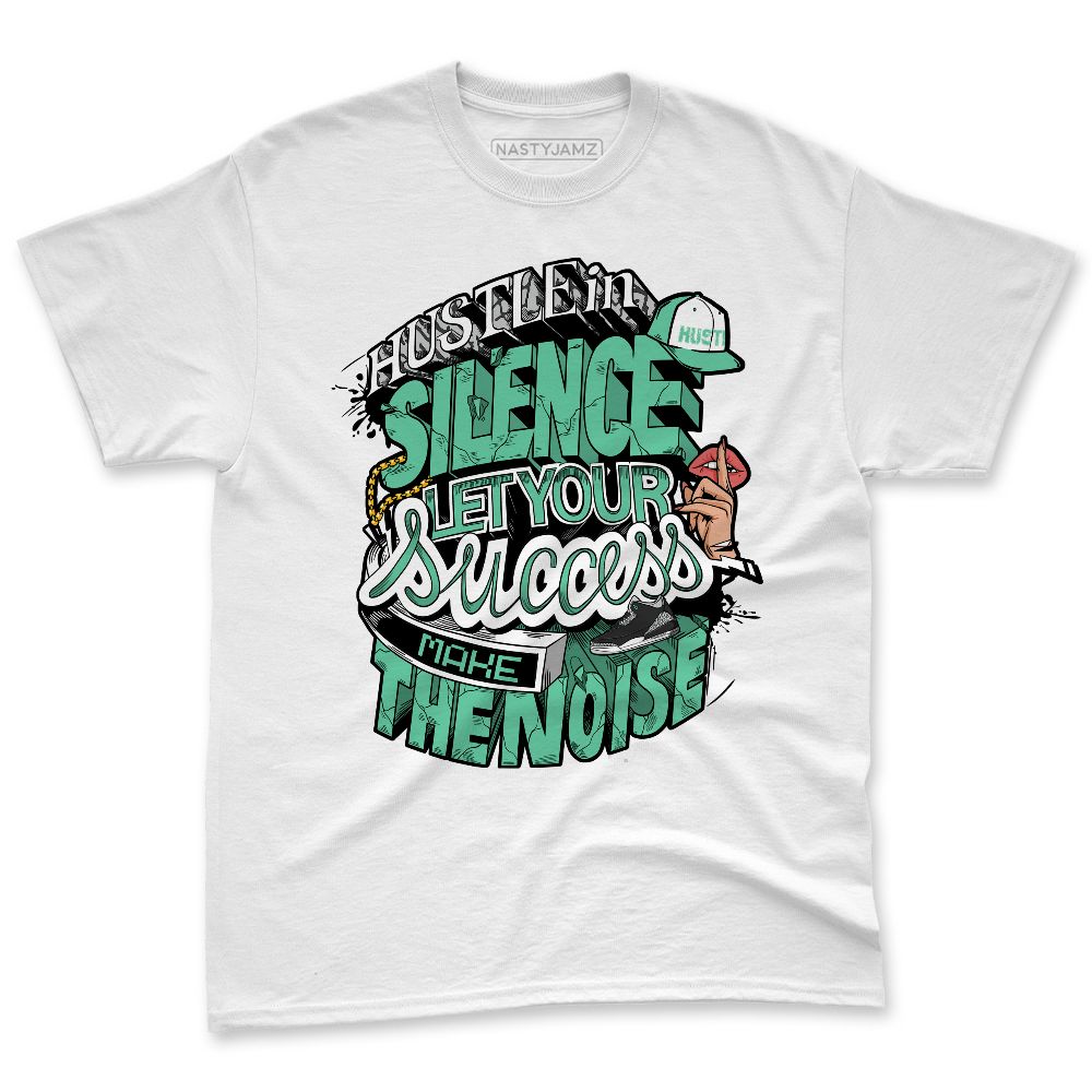 Green-Glow-3s-NastyJamz-Premium-T-Shirt-Match-Hustle-Silence