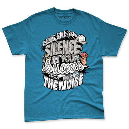 Industrial-Blue-4s-NastyJamz-Premium-T-Shirt-Match-Hustle-Silence