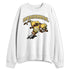 PT-Metallic-Gold-White-12s-NastyJamz-Sweatshirt-Match-SneakerBowl-Cup
