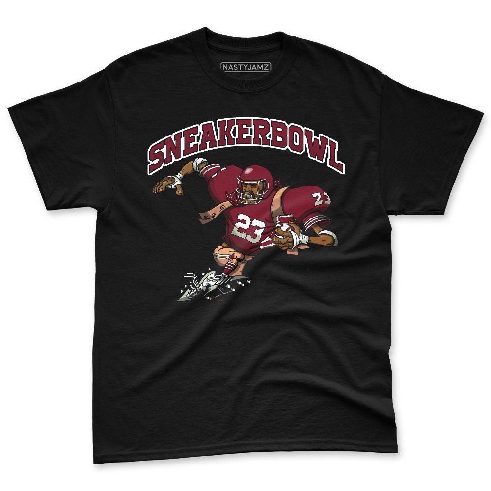 White-Team-Red-1s-NastyJamz-Premium-T-Shirt-Match-SneakerBowl-Cup