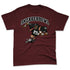 Burgundy-Crush-3s-NastyJamz-Premium-T-Shirt-Match-SneakerBowl-Cup