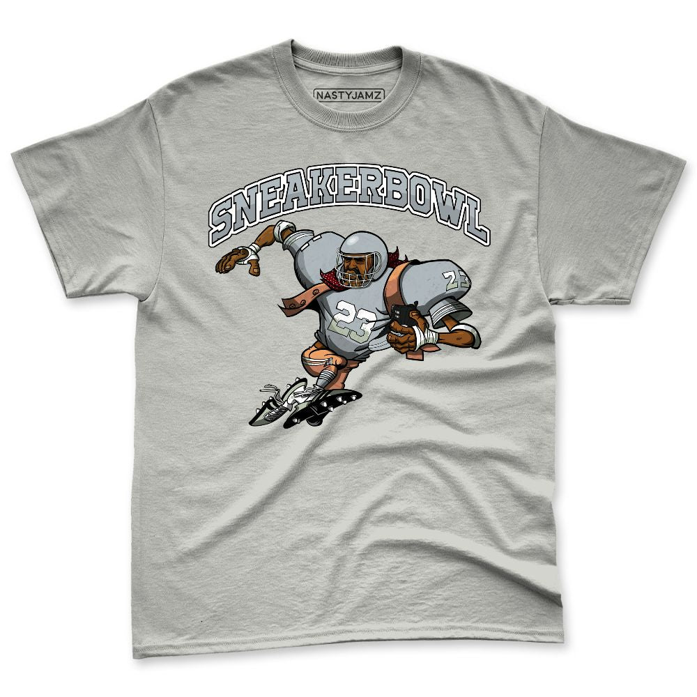 Wolf-Grey-12s-NastyJamz-Premium-T-Shirt-Match-SneakerBowl-Cup