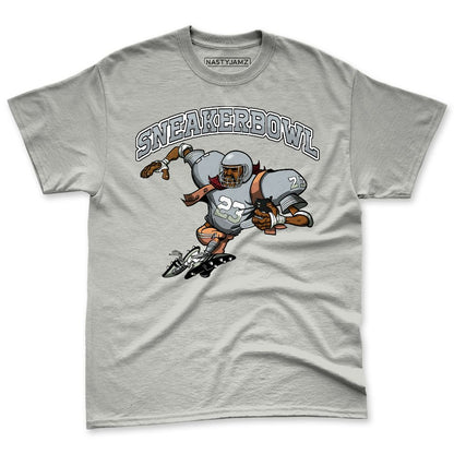 Wolf-Grey-12s-NastyJamz-Premium-T-Shirt-Match-SneakerBowl-Cup