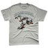 Wolf-Grey-12s-NastyJamz-Premium-T-Shirt-Match-SneakerBowl-Cup