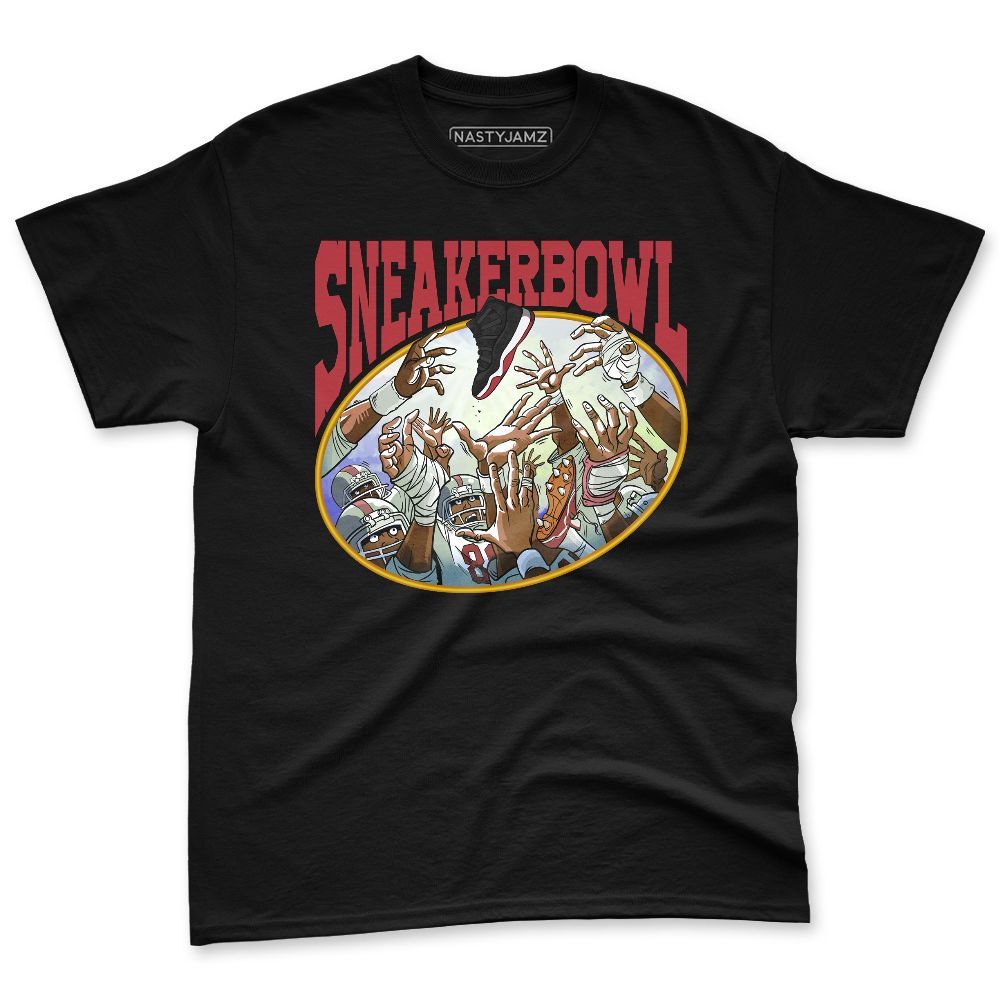 Bred-Velvet-11s-NastyJamz-Premium-T-Shirt-Match-SneakerBowl