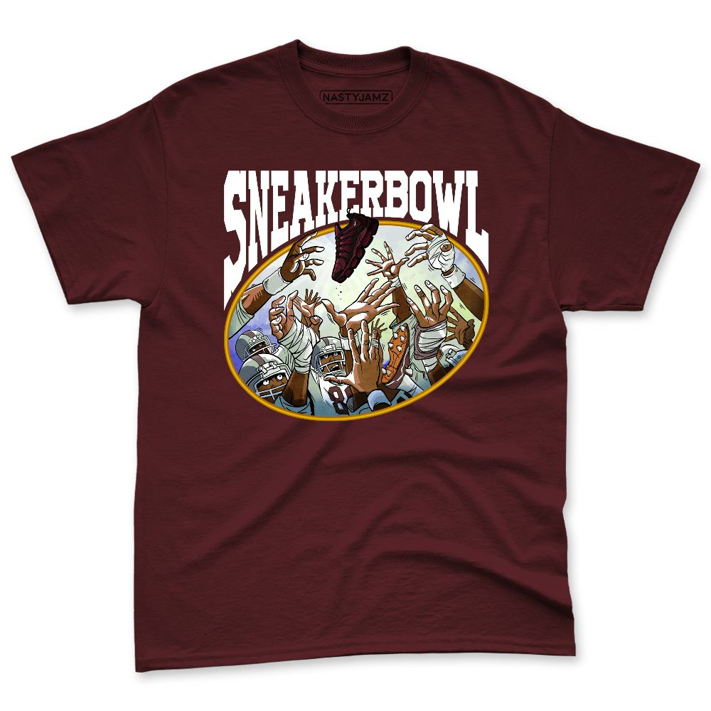 VaporMax-Night-Maron-Burgundy-NastyJamz-Premium-T-Shirt-Match-SneakerBowl