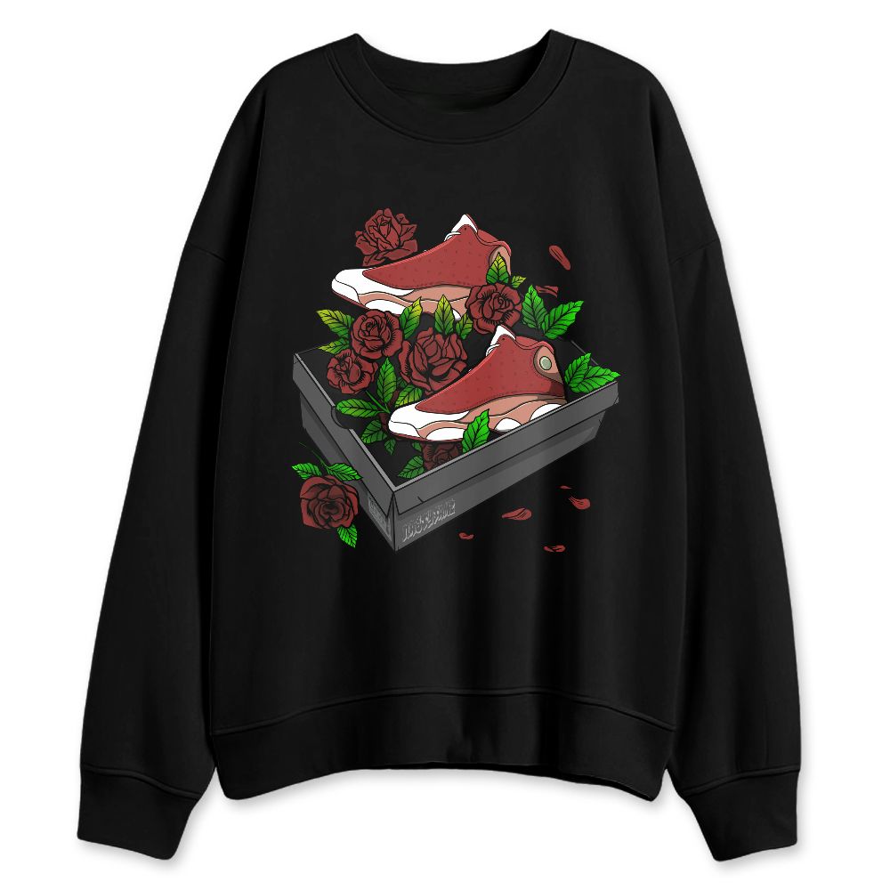 Dune-Red-13s-NastyJamz-Sweatshirt-Match-Sneaker-And-Rose