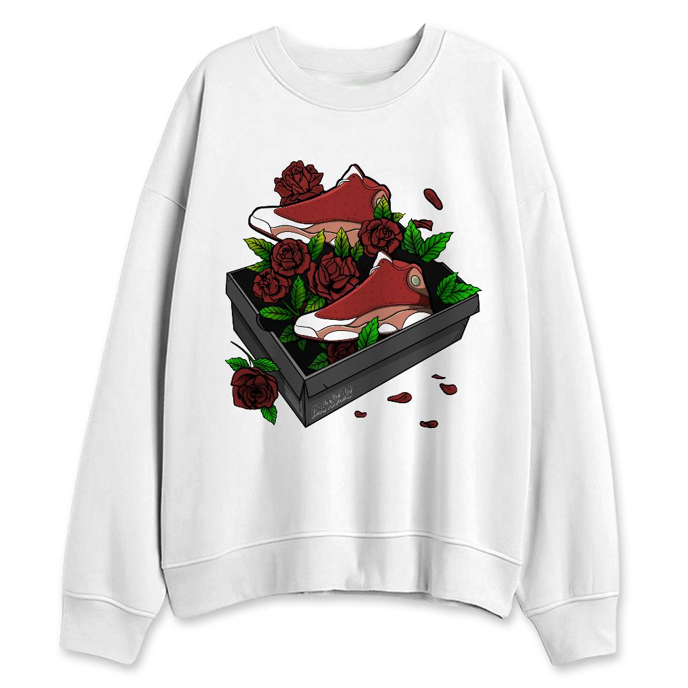 Dune-Red-13s-NastyJamz-Sweatshirt-Match-Sneaker-And-Rose