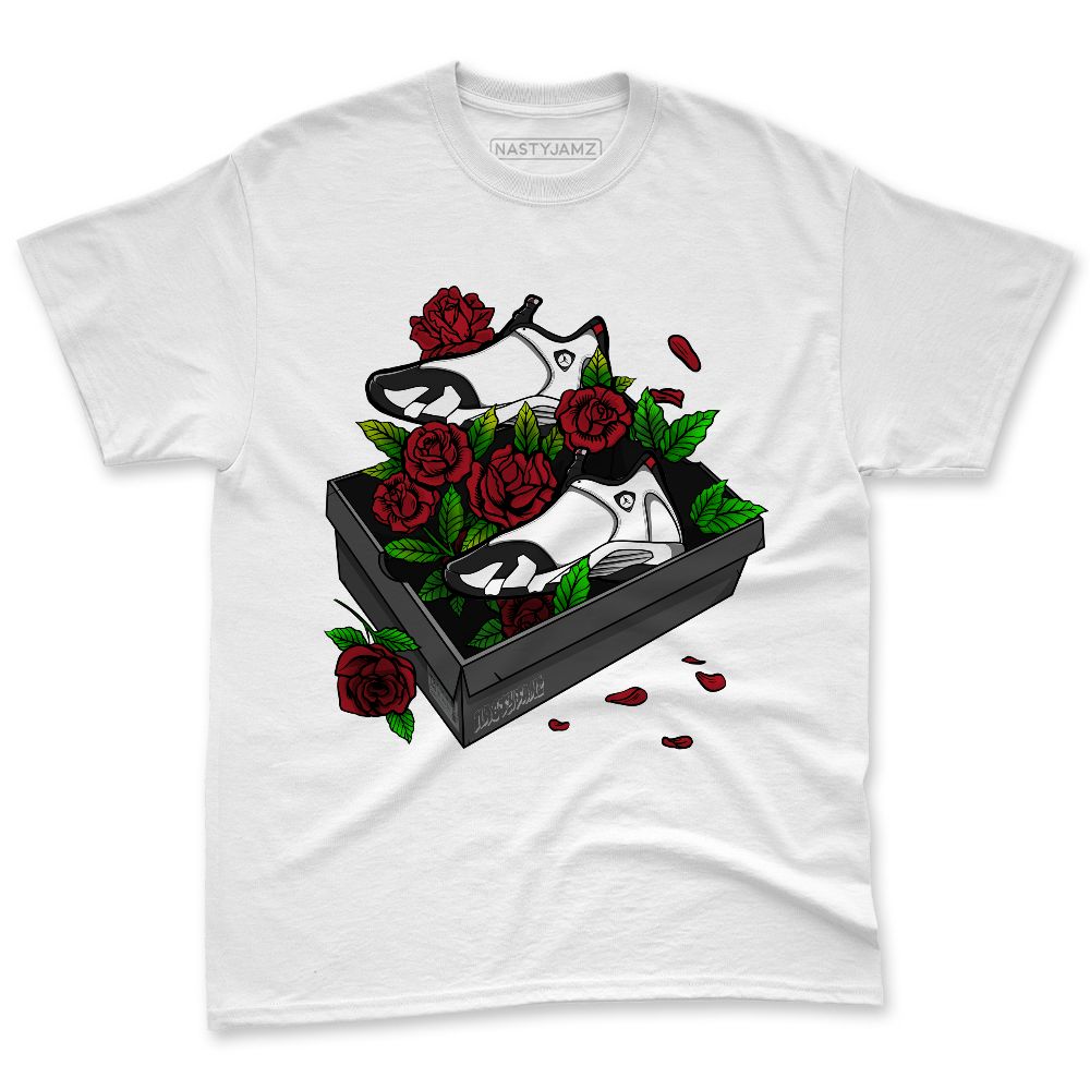 Black-Toe-14s-NastyJamz-Premium-T-Shirt-Match-Sneaker-And-Rose