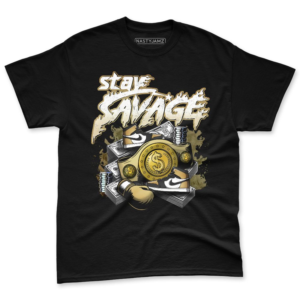 High-Golf-Gold-Toe-1s-NastyJamz-Premium-T-Shirt-Match-Stay-Savage