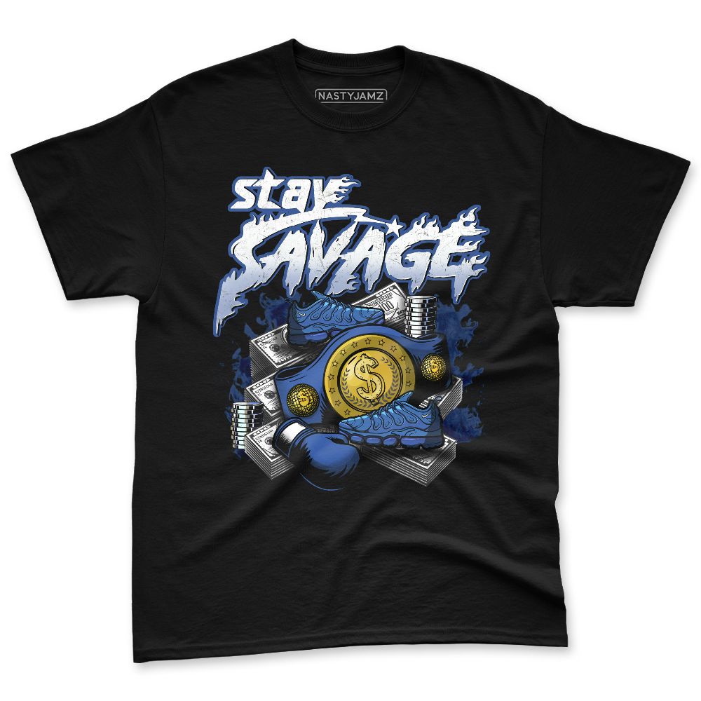 VaporMax-Game-Royal-Blue-NastyJamz-Premium-T-Shirt-Match-Stay-Savage