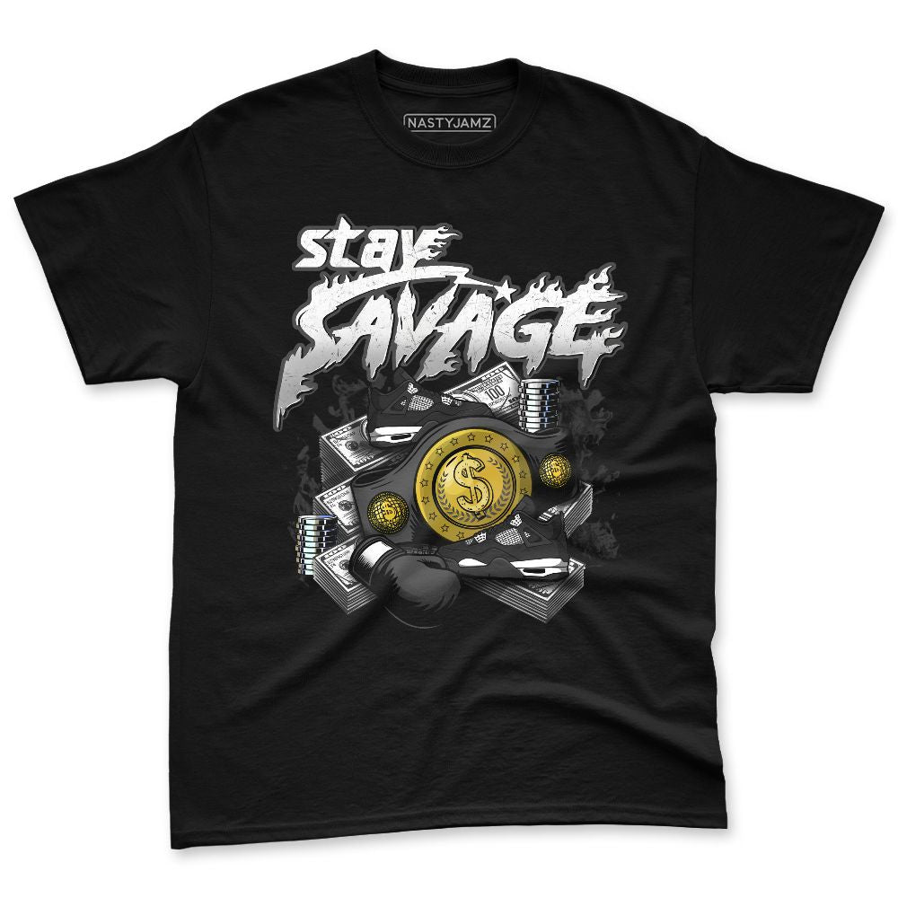 White-Thunder-4s-NastyJamz-Premium-T-Shirt-Match-Stay-Savage