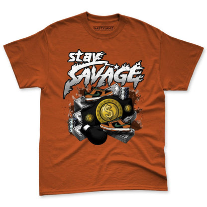 Dunk-Low-Ceramic-NastyJamz-Premium-T-Shirt-Match-Stay-Savage