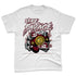 White-Team-Red-1s-NastyJamz-Premium-T-Shirt-Match-Stay-Savage