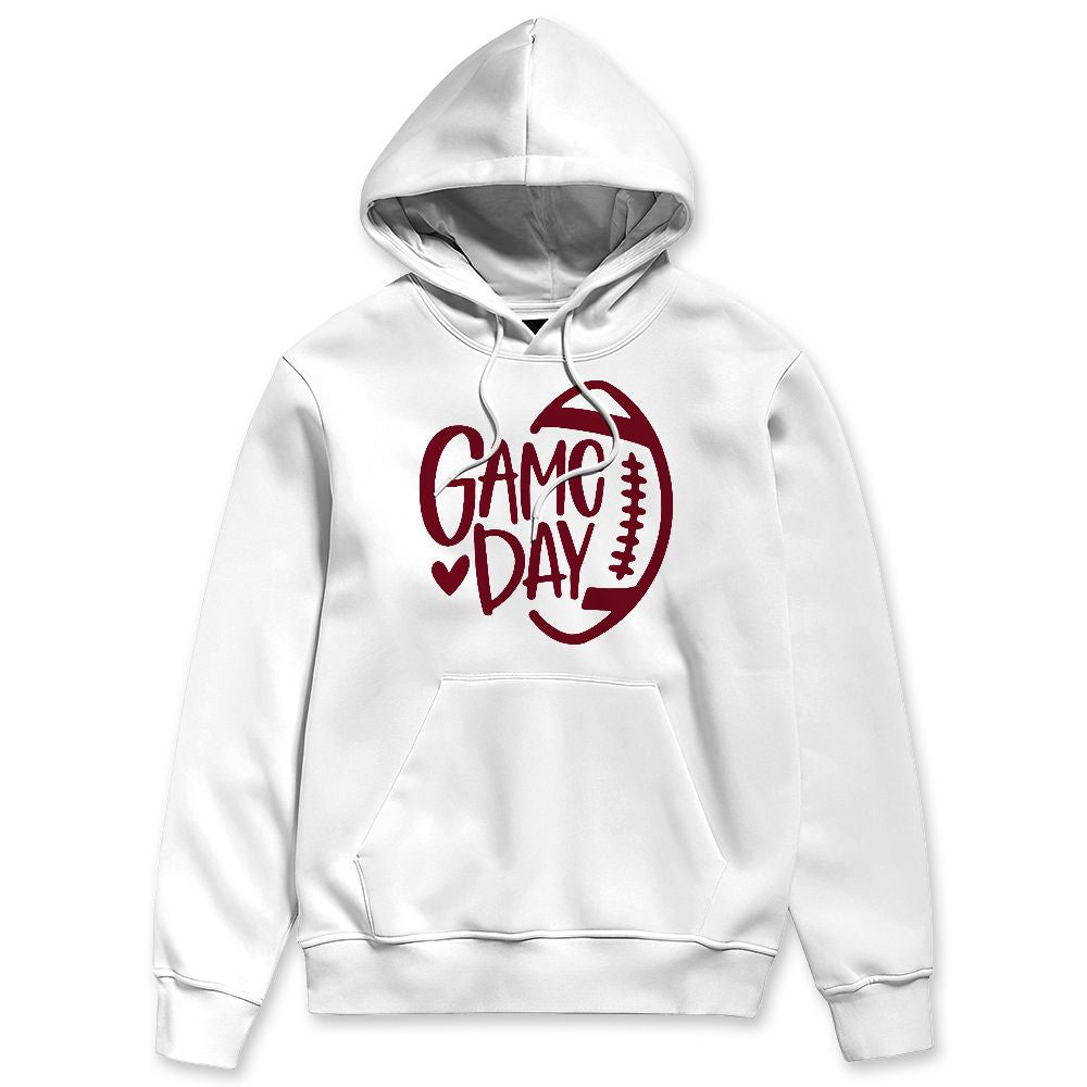 White-Team-Red-1s-NastyJamz-Hoodie-Match-Game-Day-Football