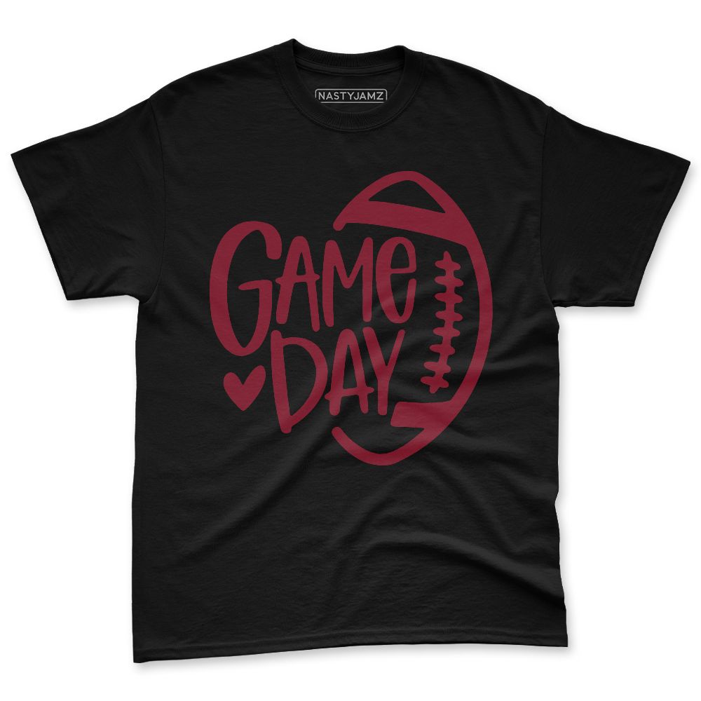 White-Team-Red-1s-NastyJamz-Premium-T-Shirt-Match-Game-Day-Football