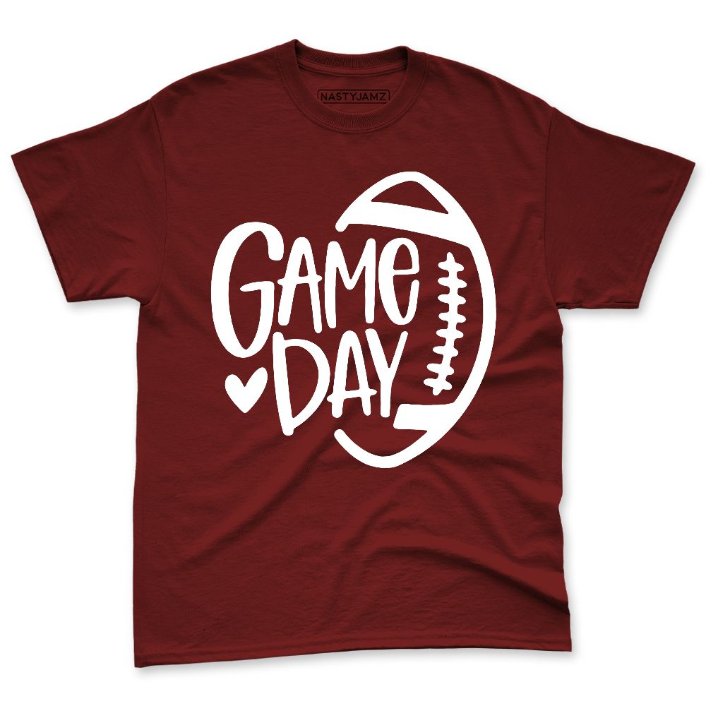 White-Team-Red-1s-NastyJamz-Premium-T-Shirt-Match-Game-Day-Football