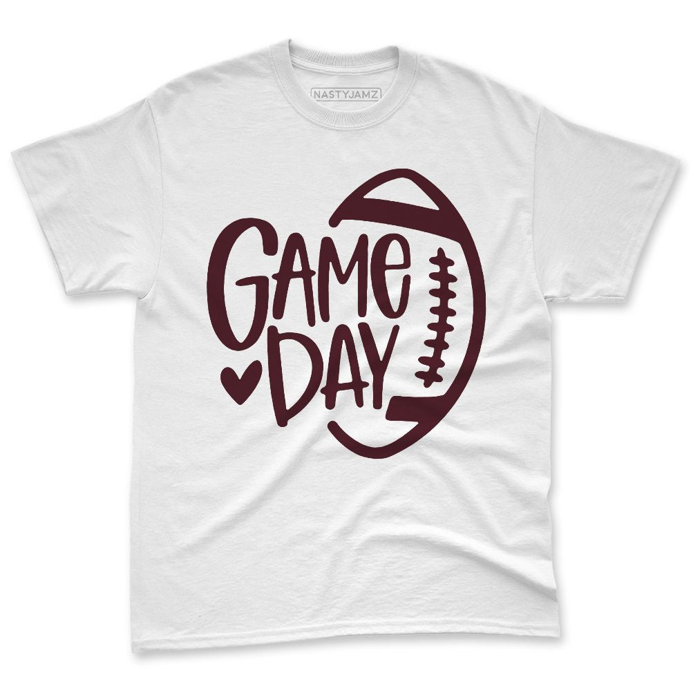 VaporMax-Night-Maron-Burgundy-NastyJamz-Premium-T-Shirt-Match-Game-Day-Football