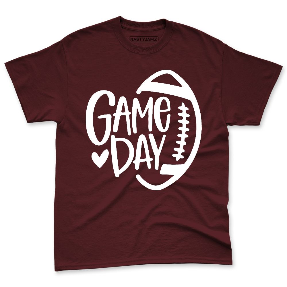 VaporMax-Night-Maron-Burgundy-NastyJamz-Premium-T-Shirt-Match-Game-Day-Football