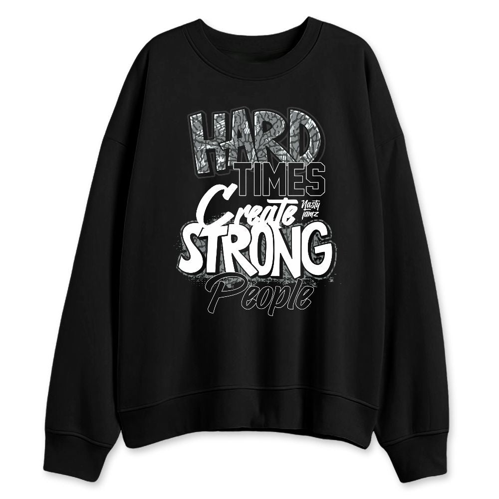 Black-Cat-3s-NastyJamz-Sweatshirt-Match-Hard-Times