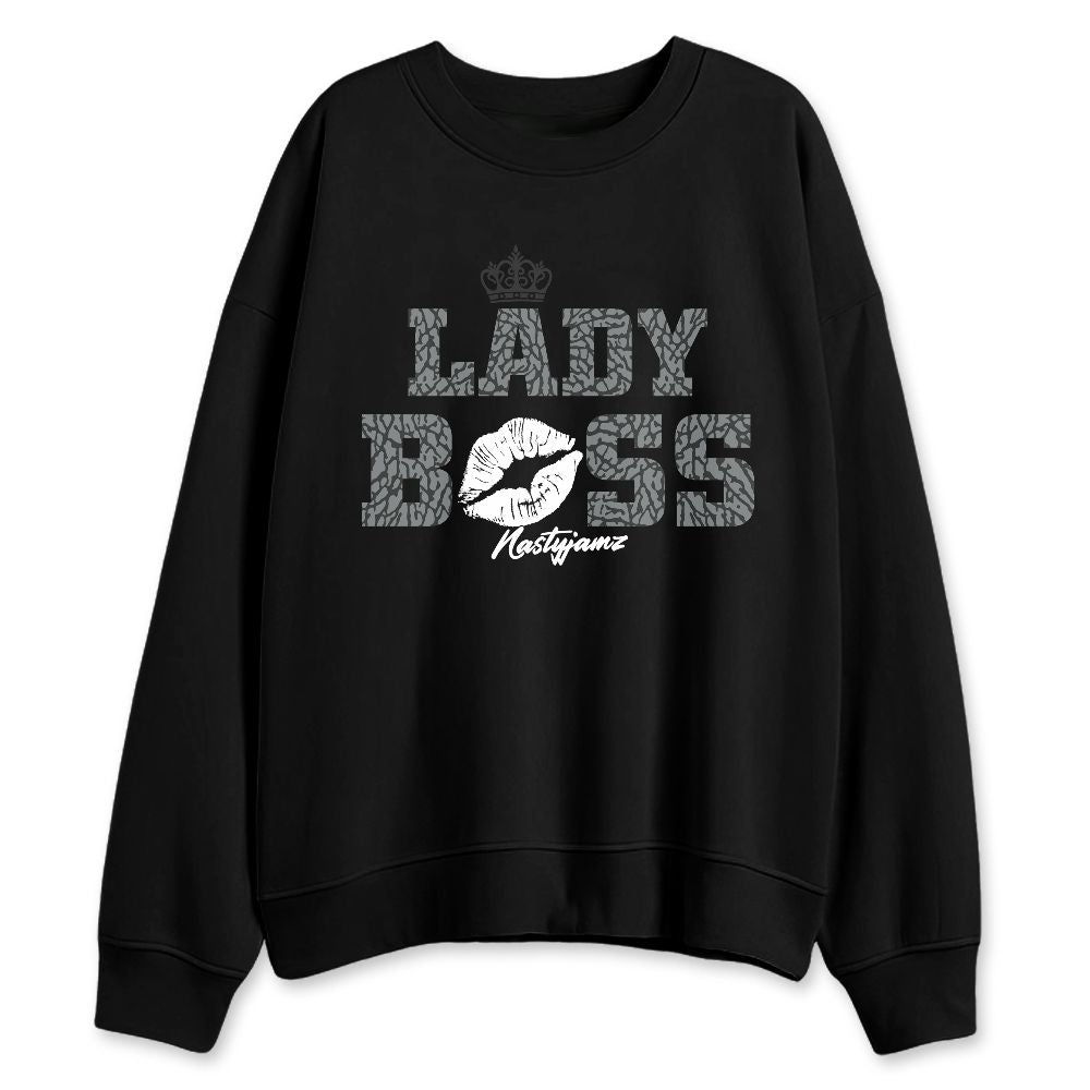 Black-Cat-3s-NastyJamz-Sweatshirt-Match-Lady-Boss