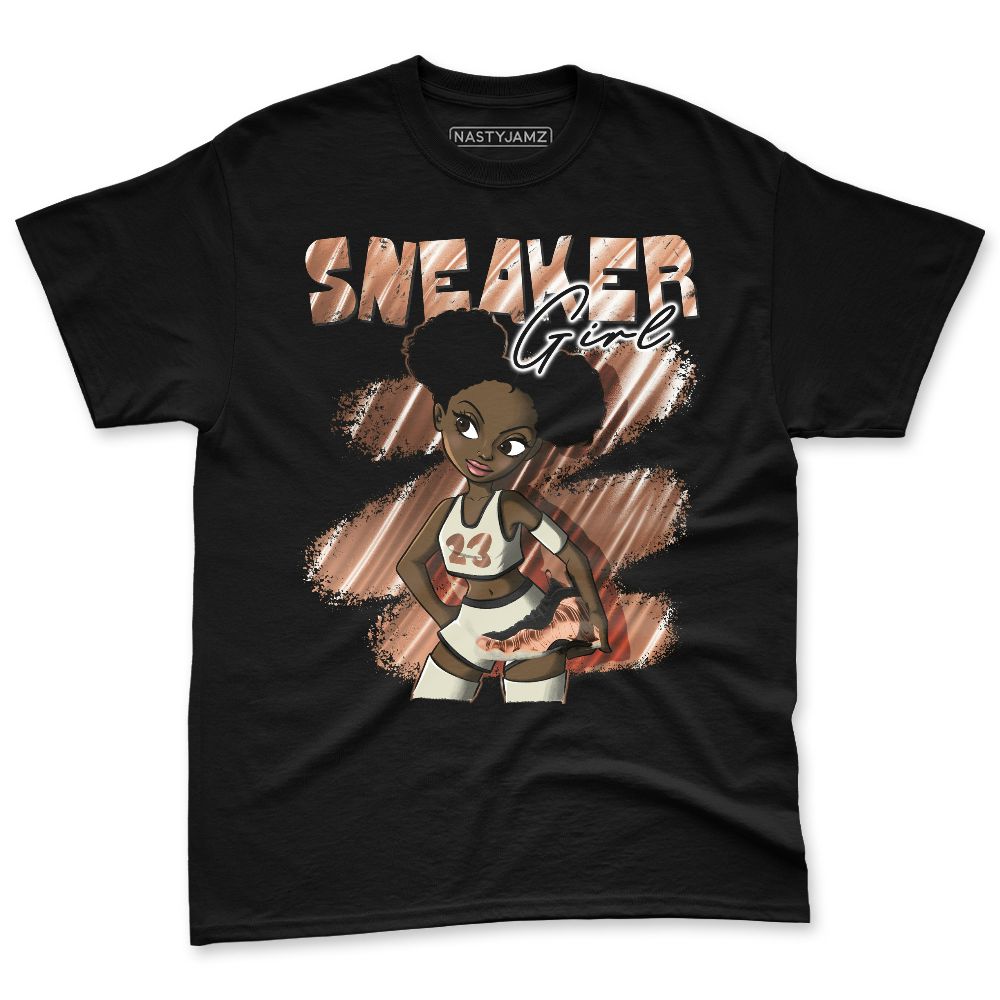 Air-Foamposite-One-Copper-NastyJamz-Premium-T-Shirt-Match-Black-Sneaker-Girl