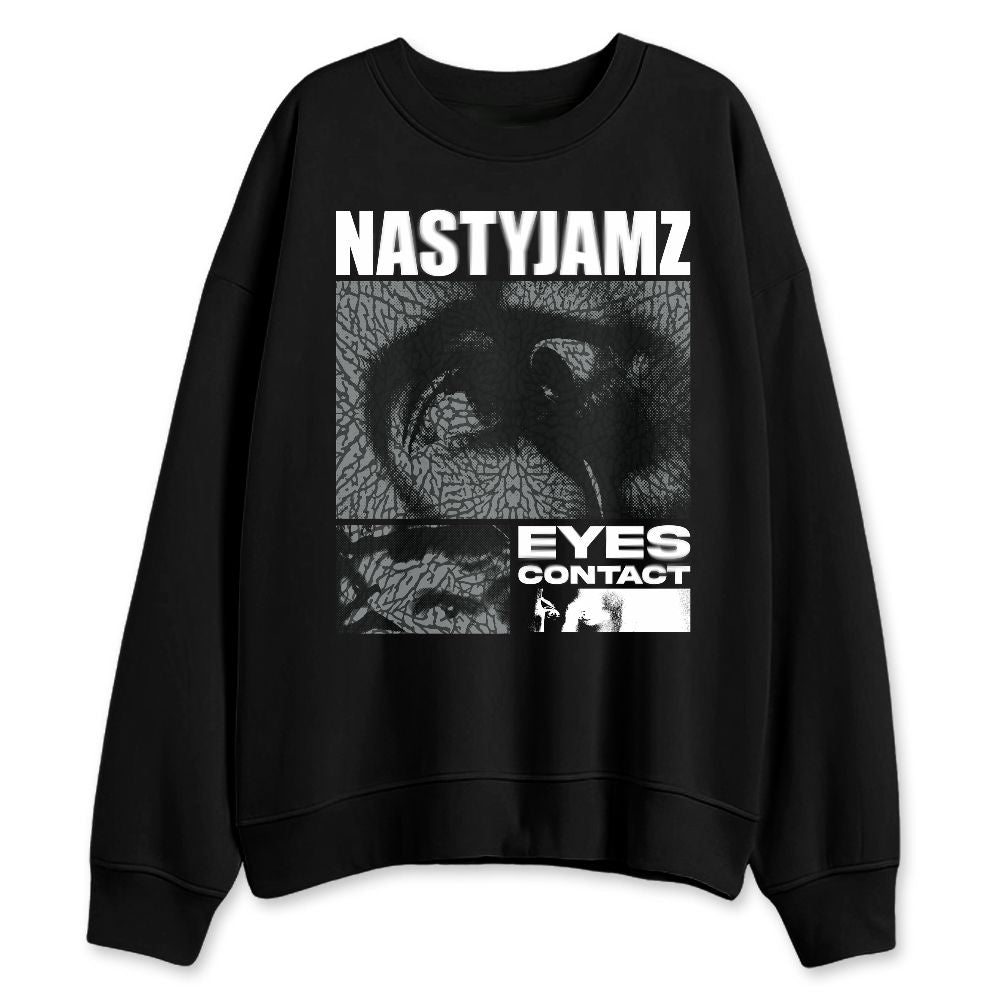 Black-Cat-3s-NastyJamz-Sweatshirt-Match-Eyes-Contact