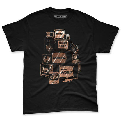Air-Foamposite-One-Copper-NastyJamz-Premium-T-Shirt-Match-Television