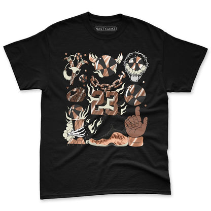 Air-Foamposite-One-Copper-NastyJamz-Premium-T-Shirt-Match-Neclaces-Number-23