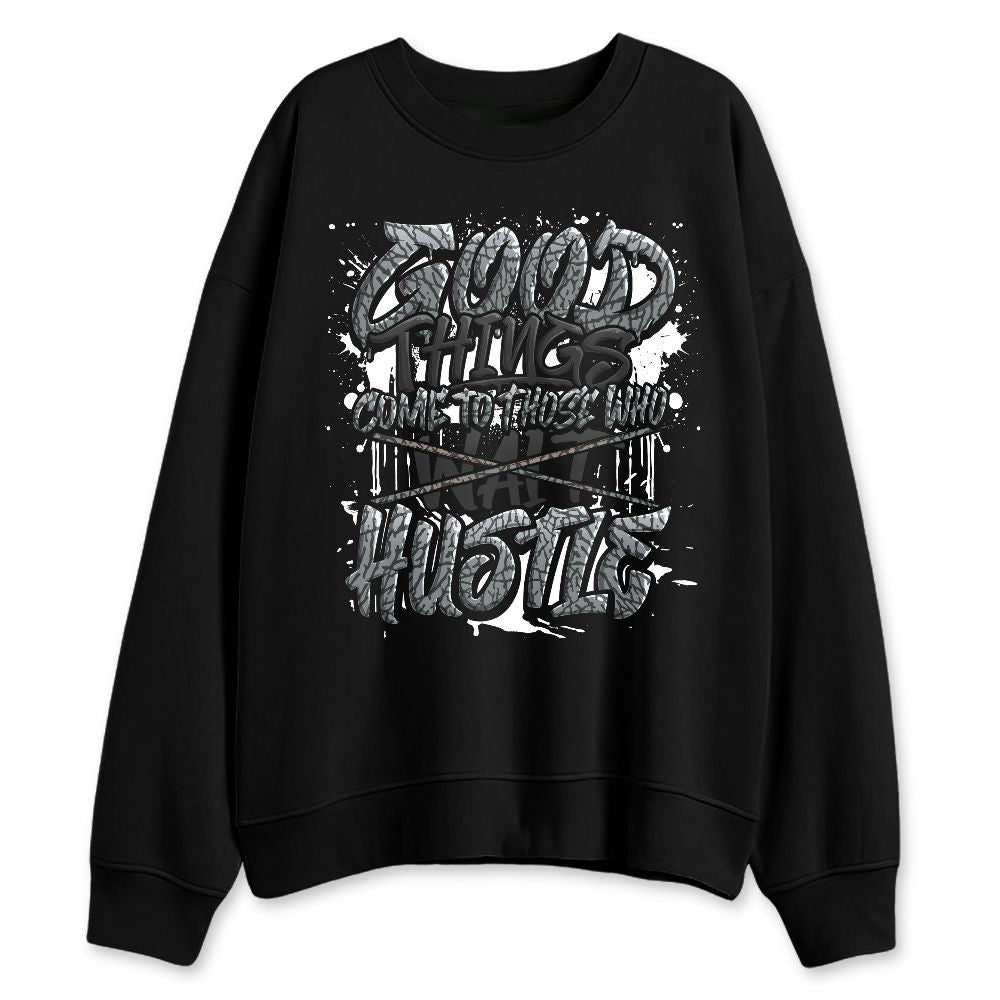 Black-Cat-3s-NastyJamz-Sweatshirt-Match-Good-Things