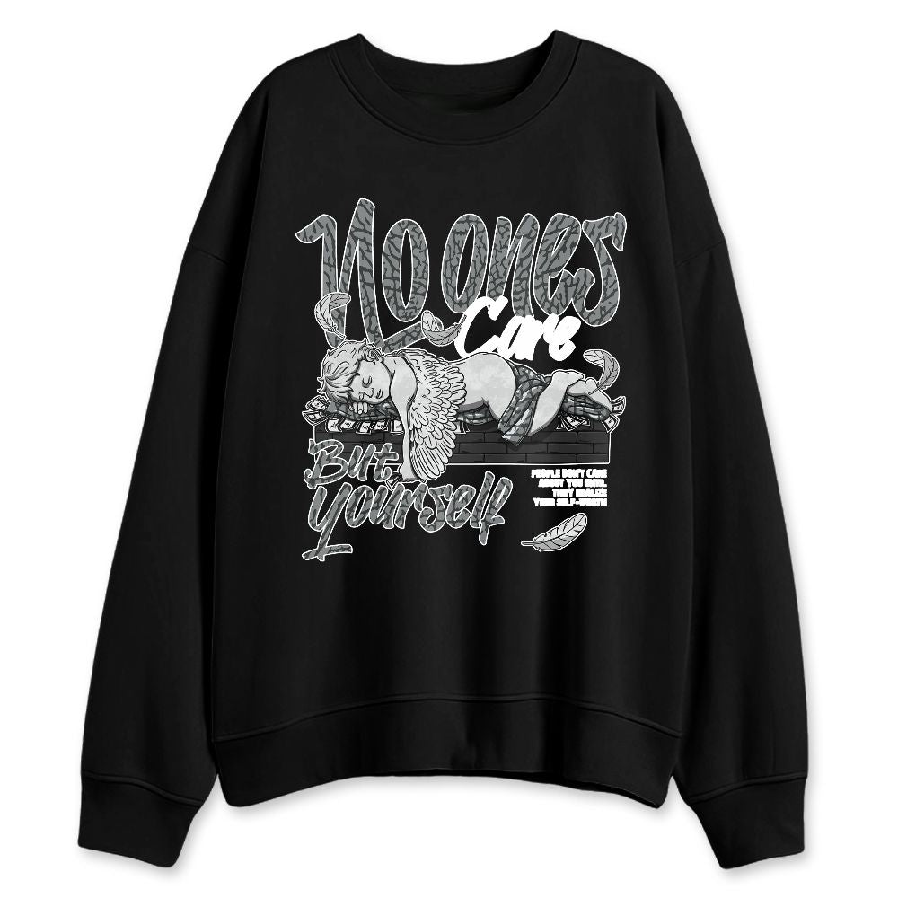 Black-Cat-3s-NastyJamz-Sweatshirt-Match-No-Ones-Care