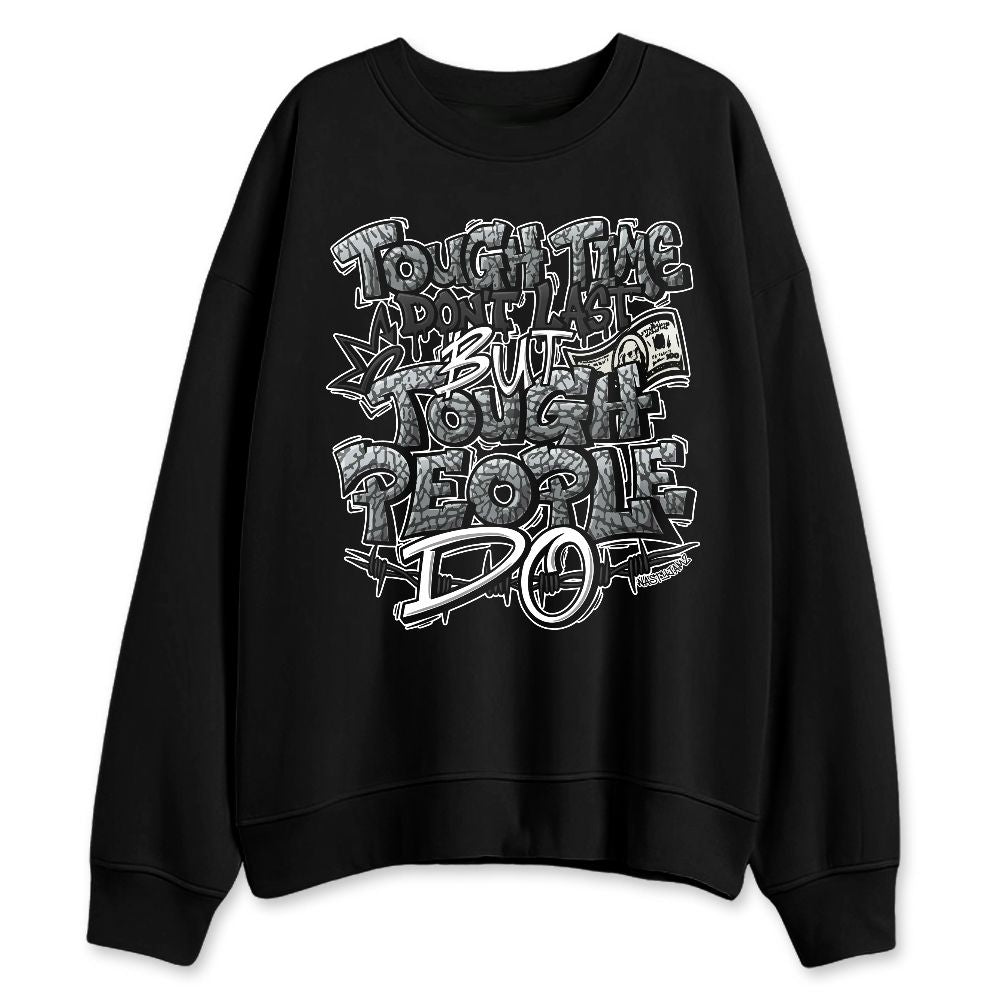 Black-Cat-3s-NastyJamz-Sweatshirt-Match-Tough-People-Never-Fall