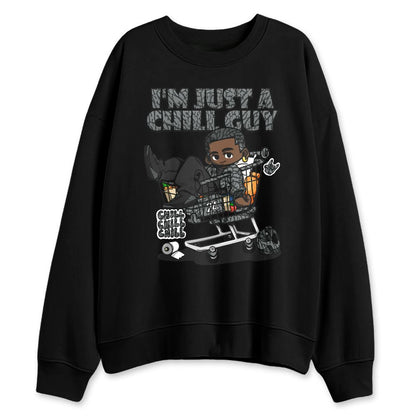 Black-Cat-3s-NastyJamz-Sweatshirt-Match-Chill-Guy-Sneaker