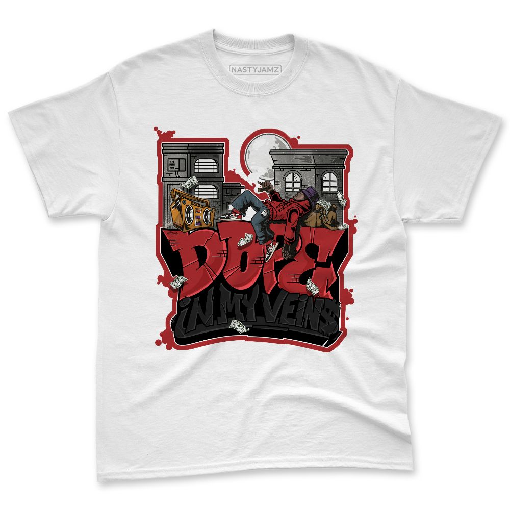 Black-Toe-Reimagined-1s-NastyJamz-Premium-T-Shirt-Match-Dope-In-Veins