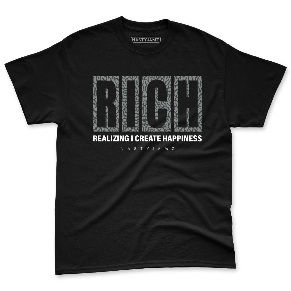 Black-Cat-3s-NastyJamz-Premium-T-Shirt-Match-RICH-Realizing