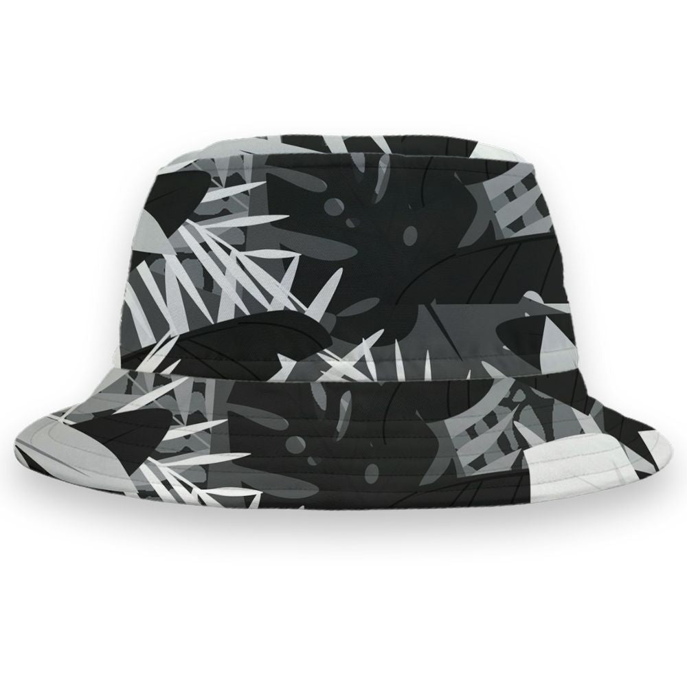 Black-Cat-3s--NastyJamz-Bucket-Hat-Match-23-Leopard-3D-All-Over-Print