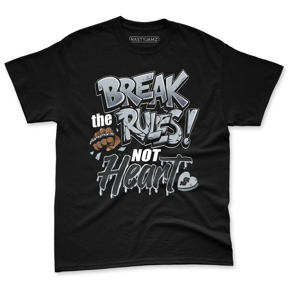 Wolf-Grey-12s-NastyJamz-Premium-T-Shirt-Match-Break-Rules-Not-Heart