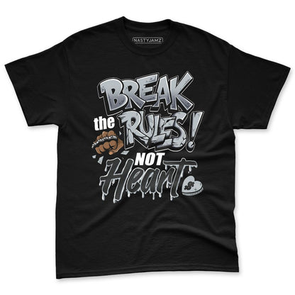 Wolf-Grey-12s-NastyJamz-Premium-T-Shirt-Match-Break-Rules-Not-Heart