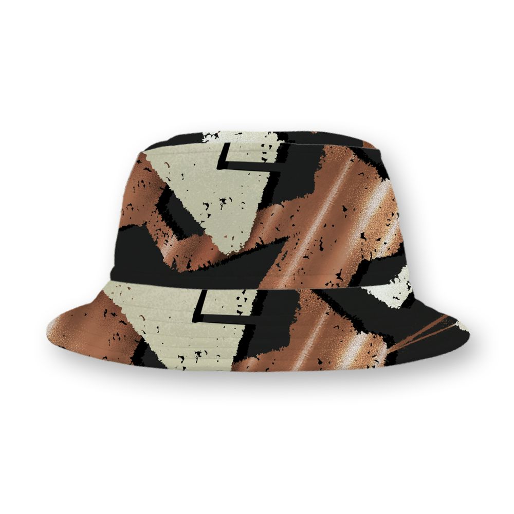 Air-Foamposite-One-Copper-NastyJamz-Bucket-Hat-Match-Built-Different-3D-All-Over-Print-Broken