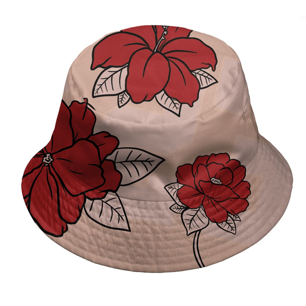 Low-VLT-Day-2025-1s-NastyJamz-Bucket-Hat-Match-23-Floral-3D-All-Over-Print-Flower